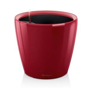 Lechuza Classico 21 LS Planter - (sub irrigation set) - Scarlet Red